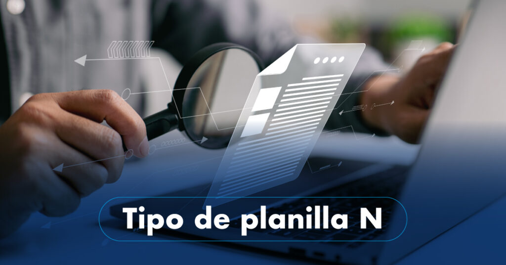 Planilla tipo N
