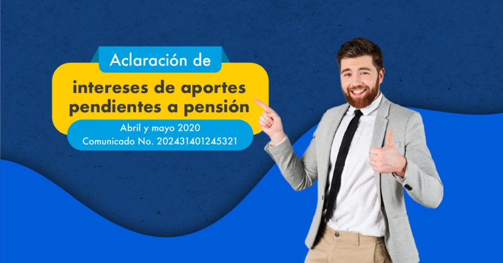 Artículo blog aclaración de intereses aportes a pensión