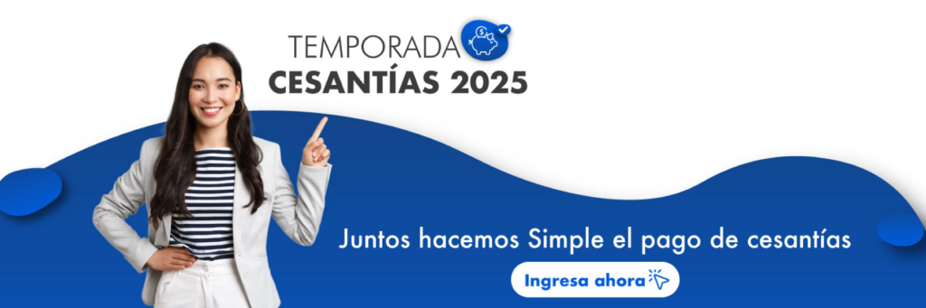 Liquida y paga con Simple las cesantías de tus trabajadores.